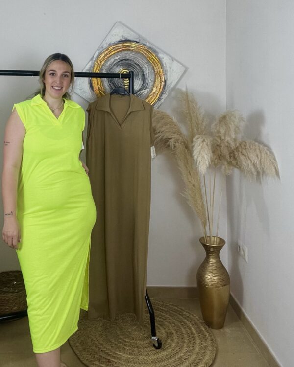Vestido cuello - Imagen 2