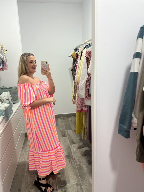 Vestido color