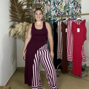 Pantalón rayado