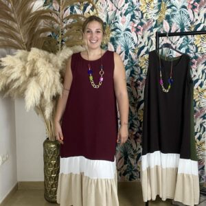 Vestido collar